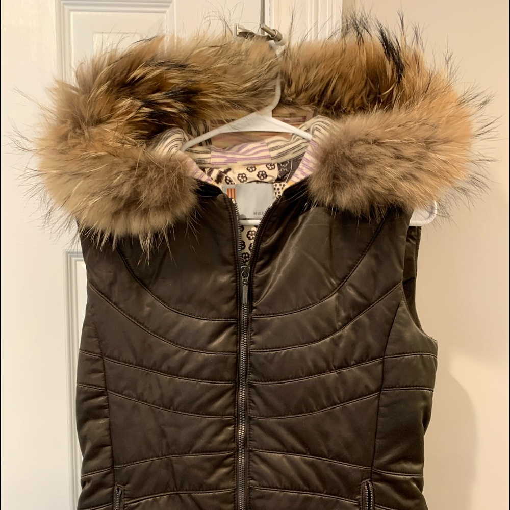 Missoni Fur Hood Vest